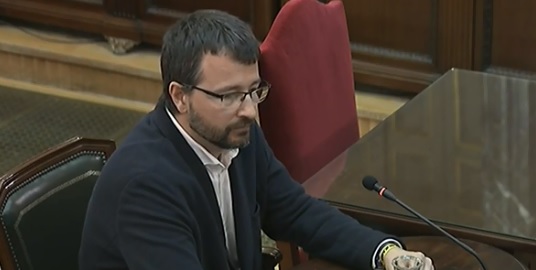 One of the 2017 referendum voters who testified on Tuesday in Spain's Supreme Court